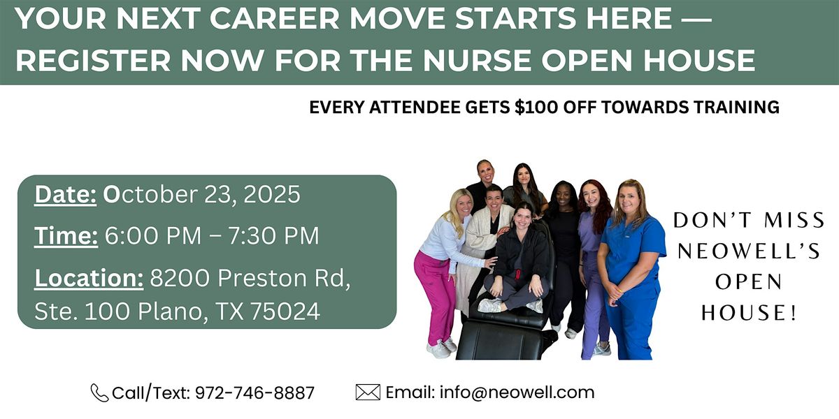 Nurses: Discover Opportunities in Aesthetic Medicine \u2014 Sign Up Now!