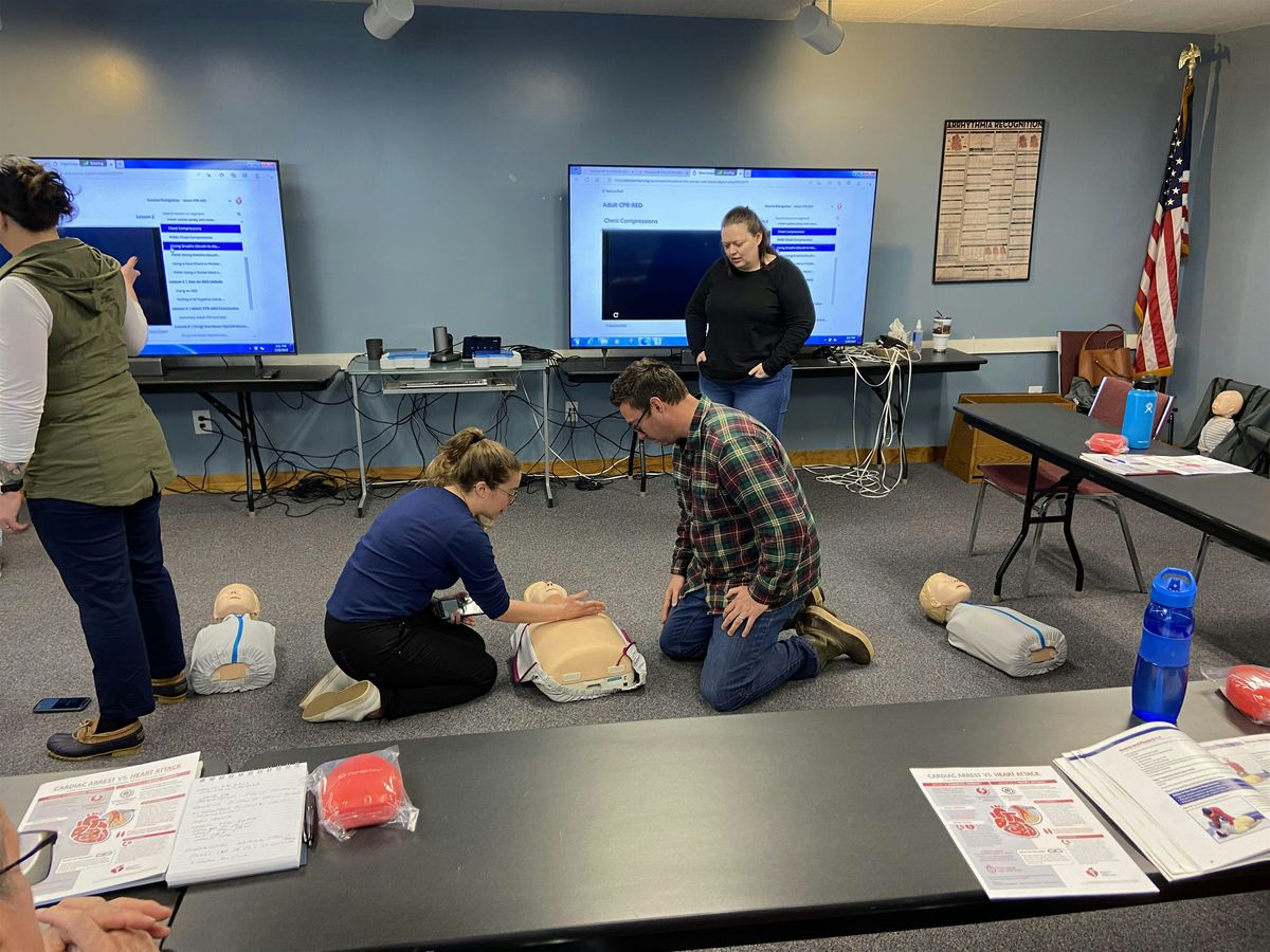 Heartsaver CPR  AED - Bethel University VT