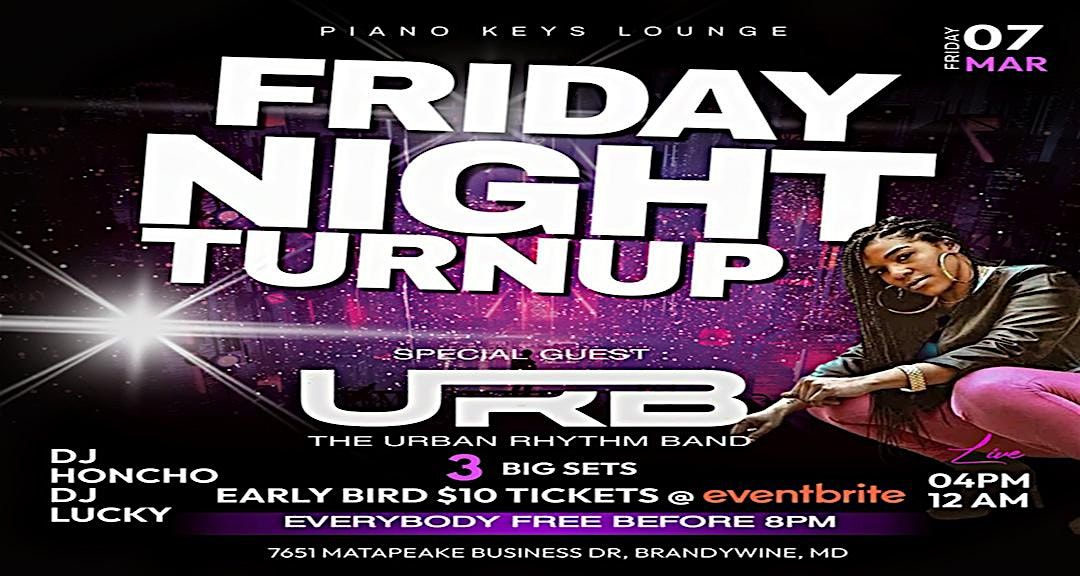 URB Band Live @ Piano Keys Lounge - Fri - March 7th