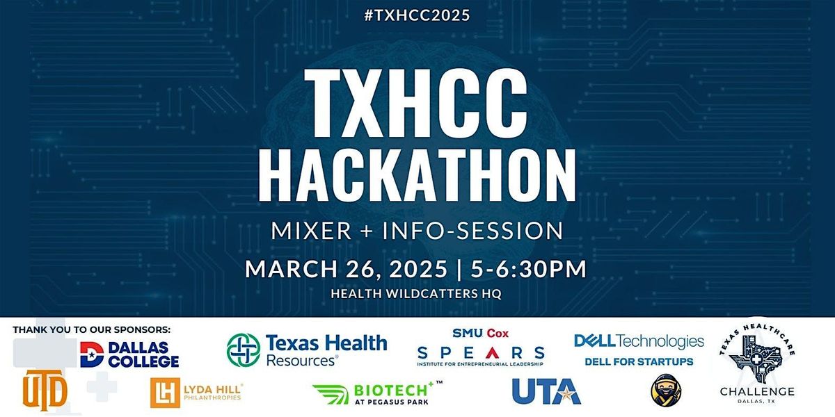 TXHCC Hackathon Mixer and Info-Session