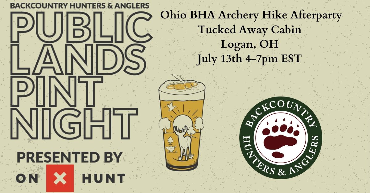 Archery Hike Afterparty Pint Night with OH BHA
