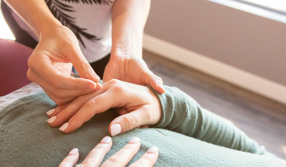 Try-A-Needle + Acupuncture Talk!