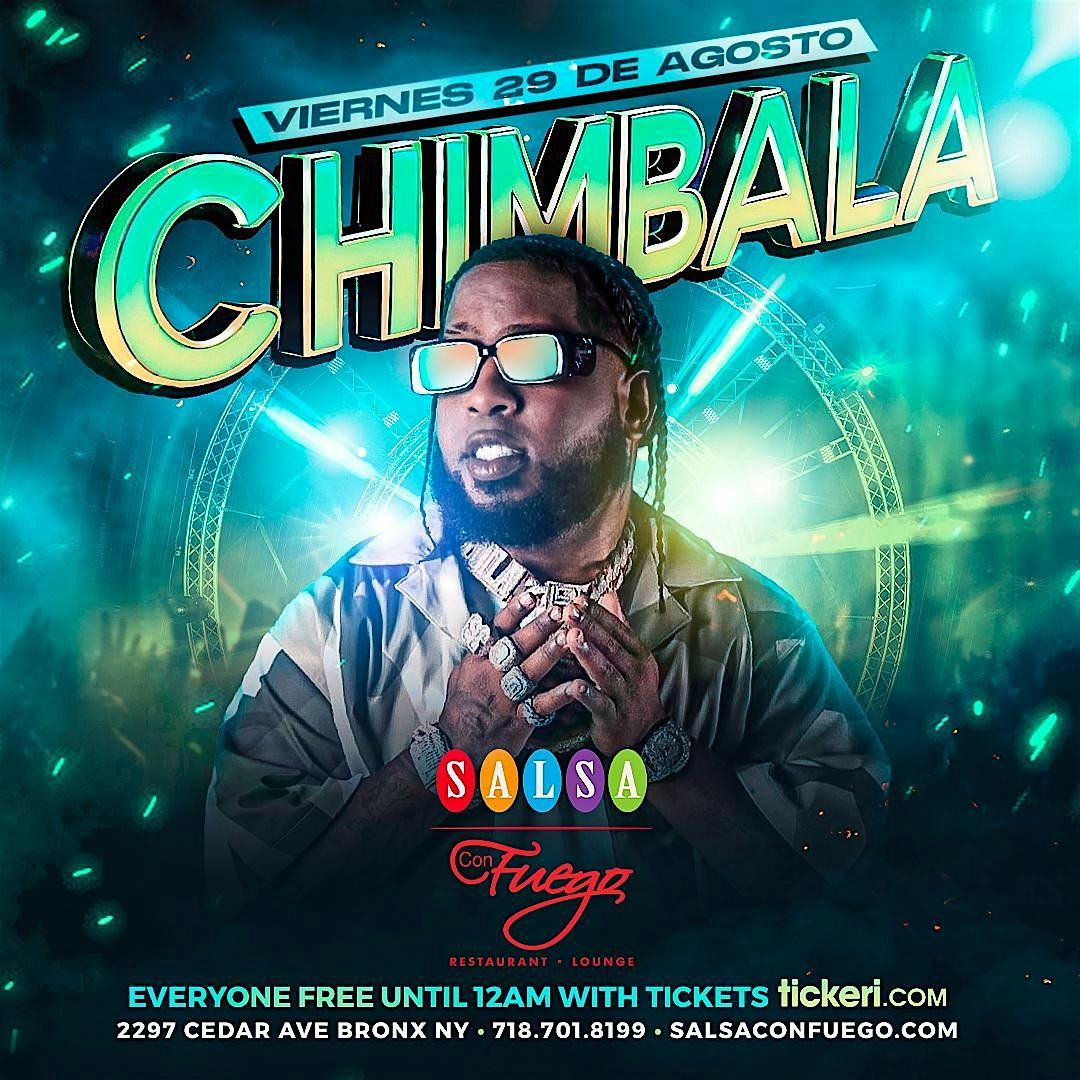 I LOVE SATURDAY'S PRESENT'S CHIMBALA EN VIVO!