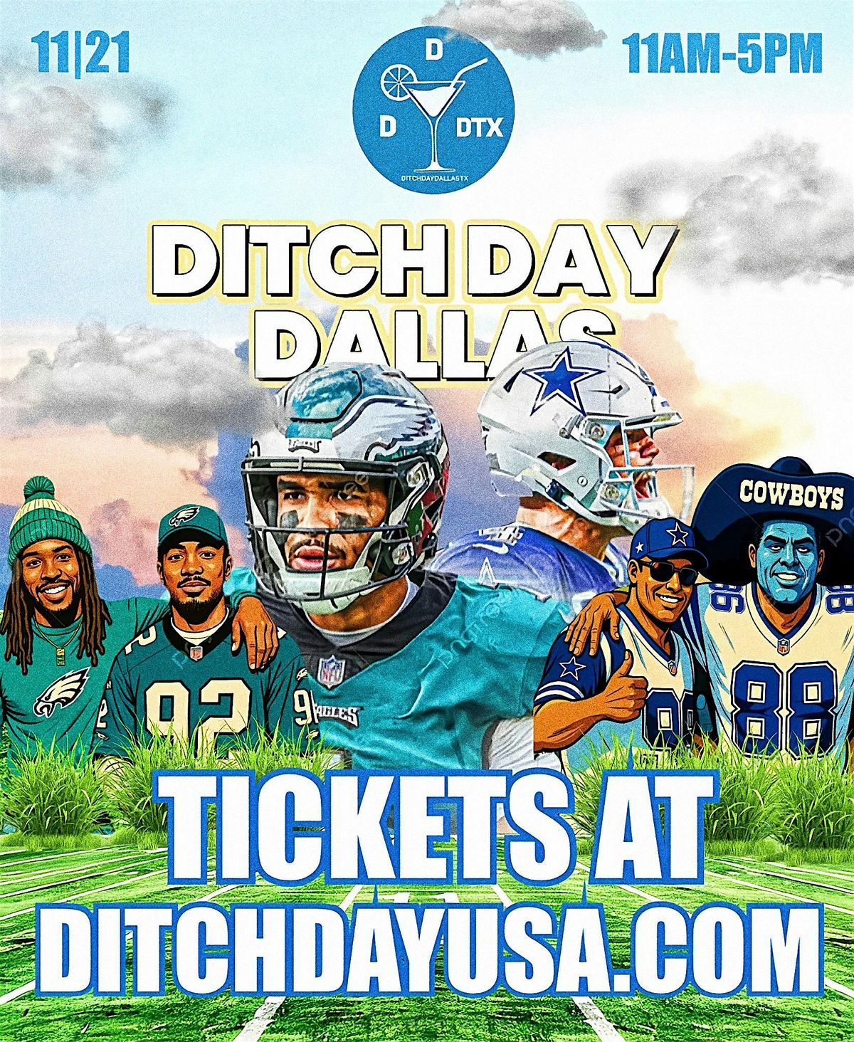DITCH DAY DALLAS EP.5 Cowboys vs Eagles "CVE WEEKEND 2025"