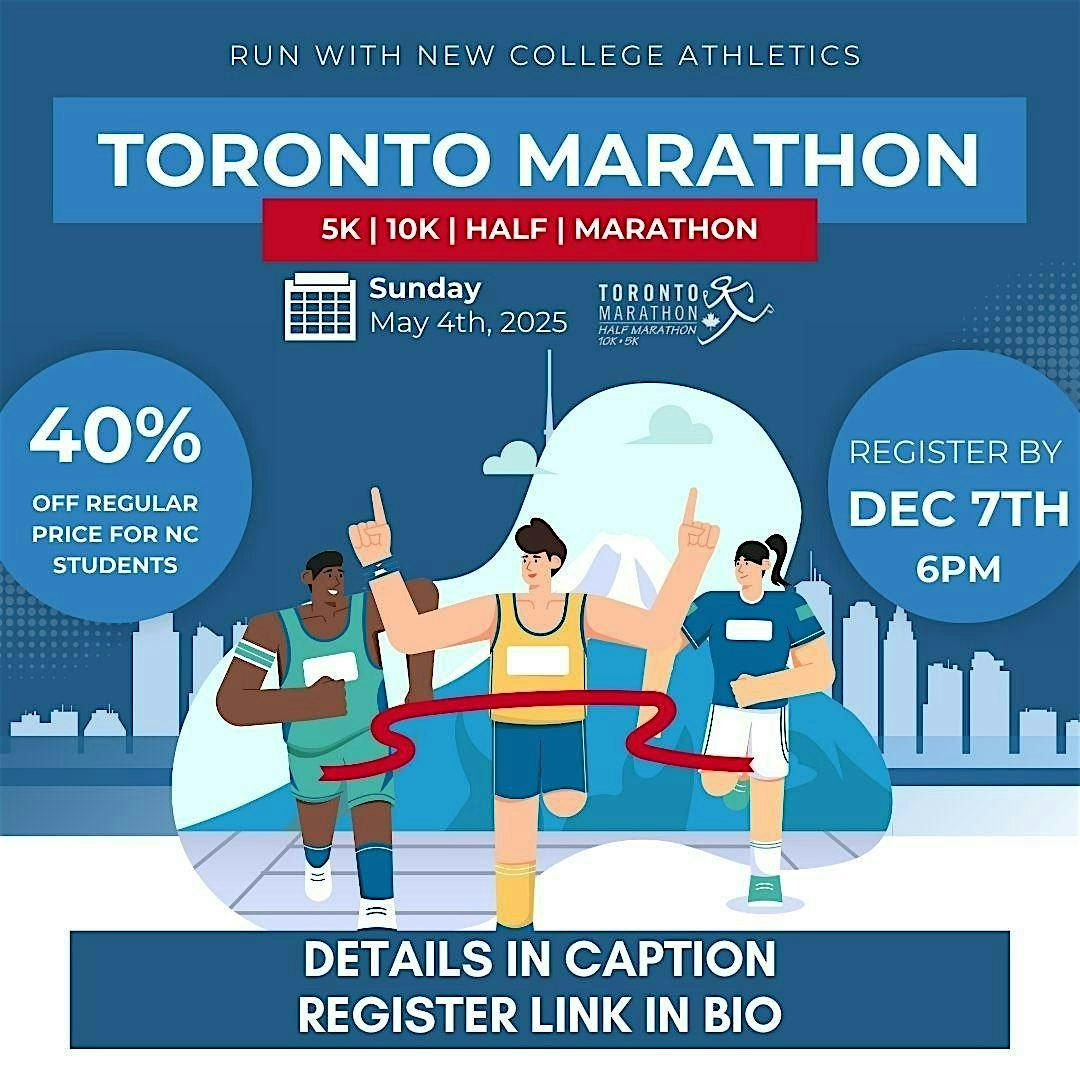 New College @ Toronto Marathon