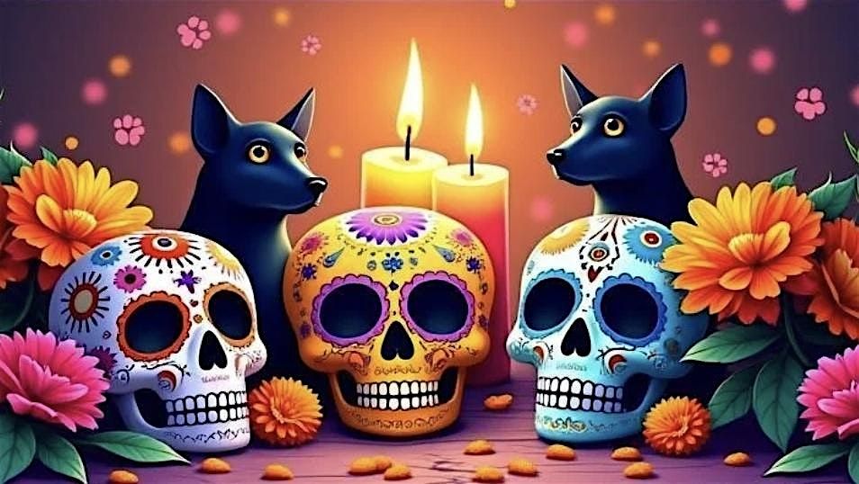 Dia De Los Muertos for Pets-Candlelight Stroll