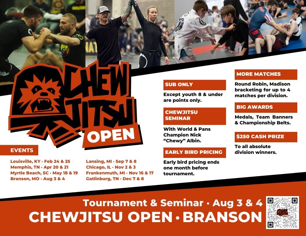 Chewjitsu Open Tournament & Seminar in Branson, MO