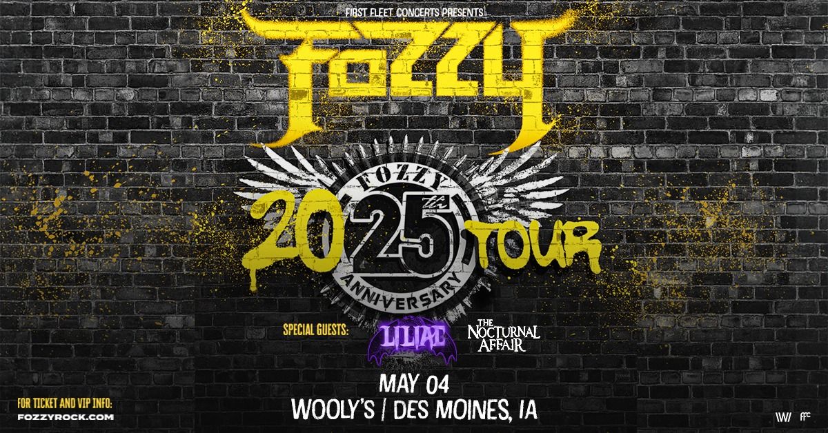 Fozzy at Wooly's