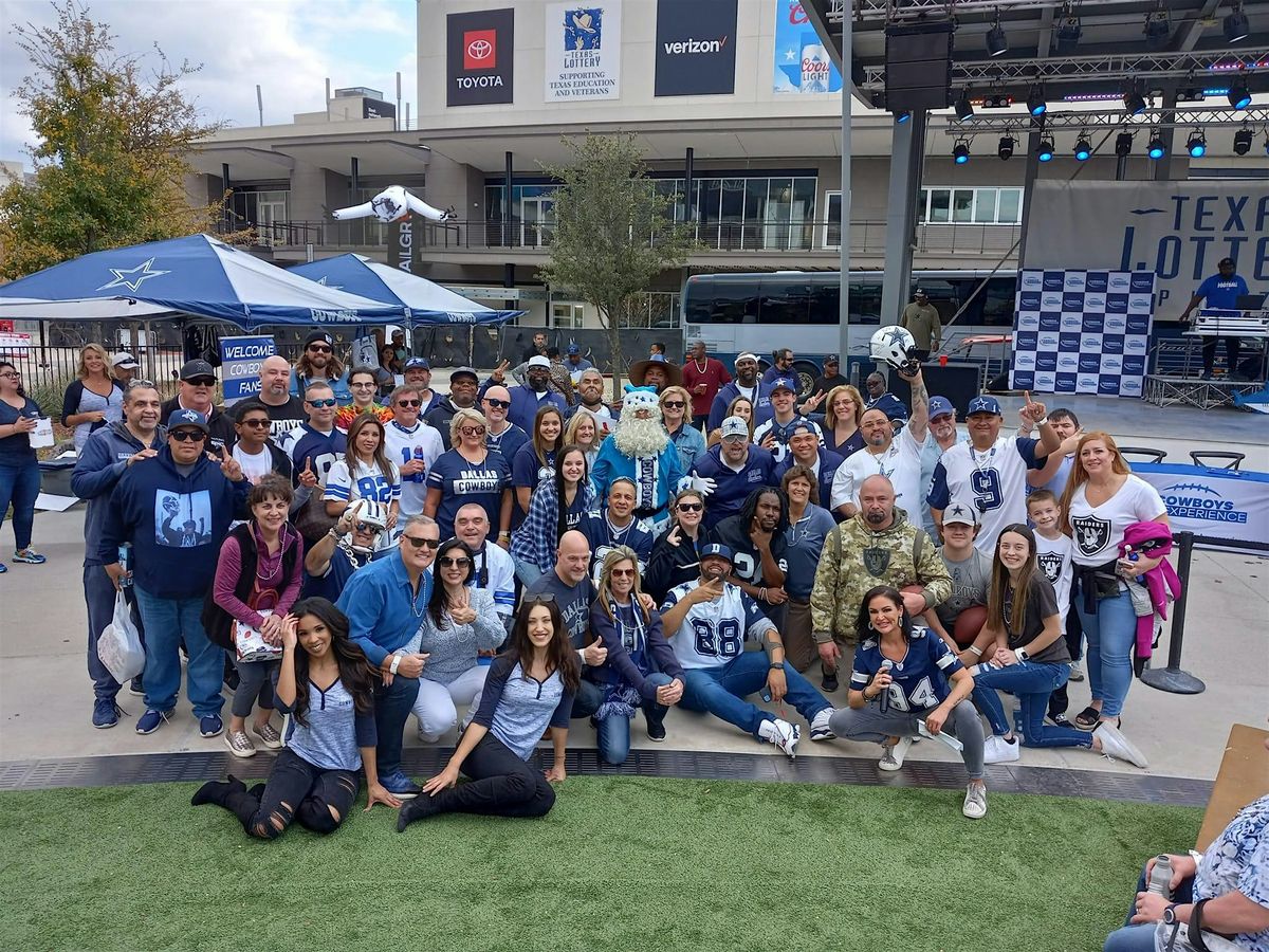 The Ultimate Cowboys Fan Experience DALvsNYG on Texas Lottery\u00ae Plaza