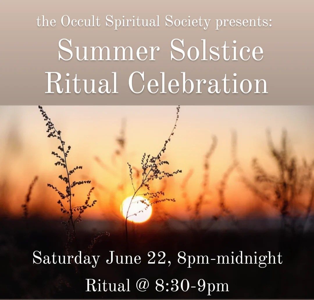 Summer Solstice Ritual Celebration