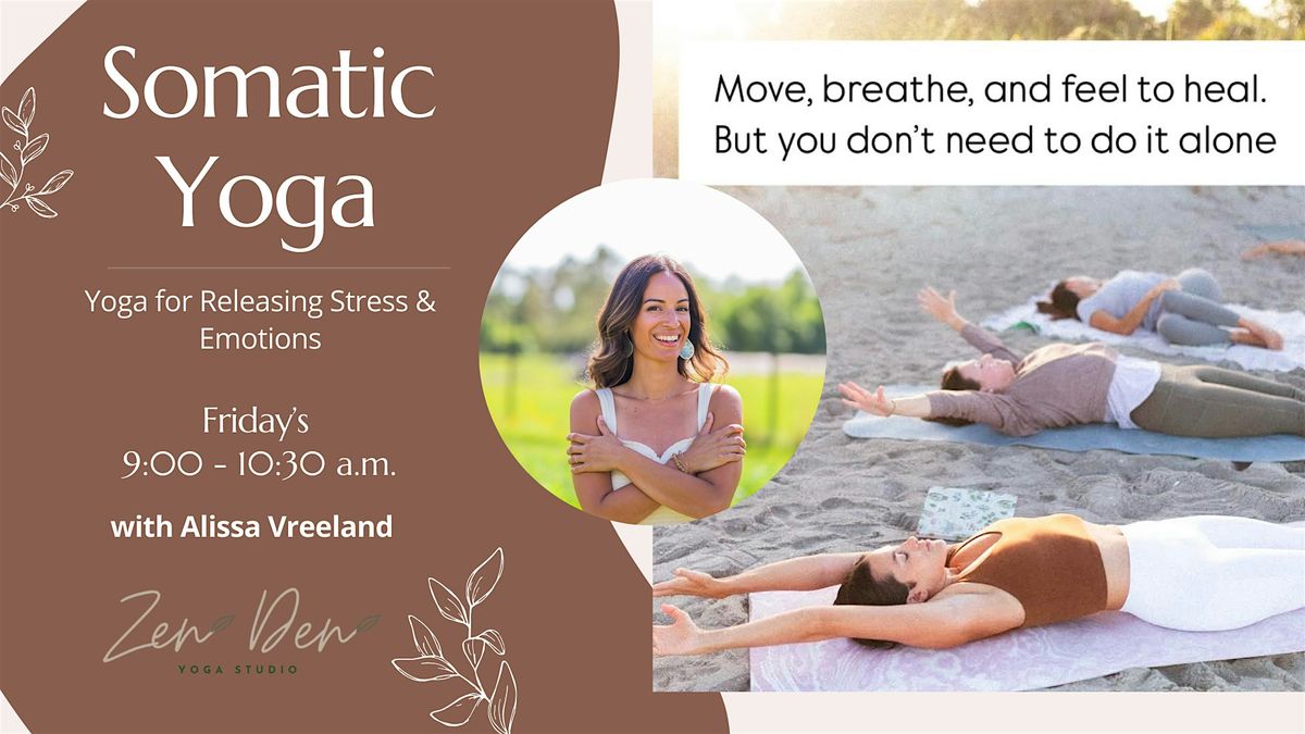 Somatic Yoga for Releasing Stress & Emotions