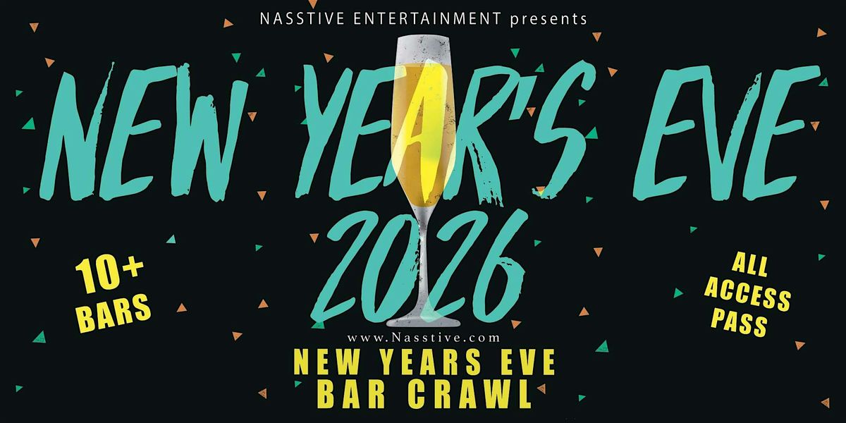 New Years Eve Denver NYE Bar Crawl - All Access Party Pass to 10+ Venues