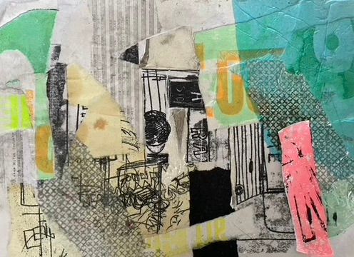 From Sketchbook to Print: Explore Mono-printing and Collage