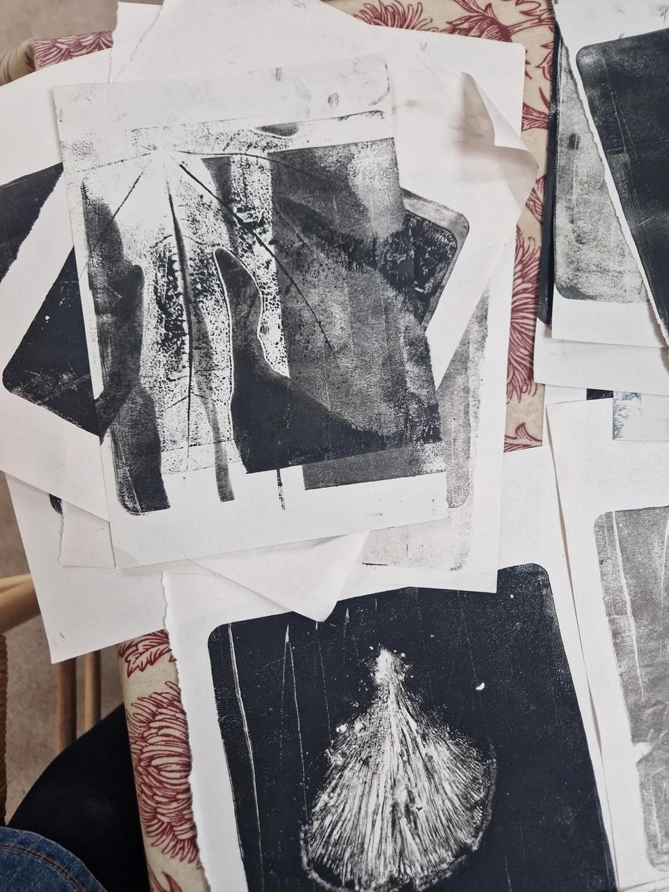 From Sketchbook to Print: Explore Mono-printing and Collage