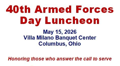 40th MilVets Armed Forces Day Luncheon & Scholarship Presentation