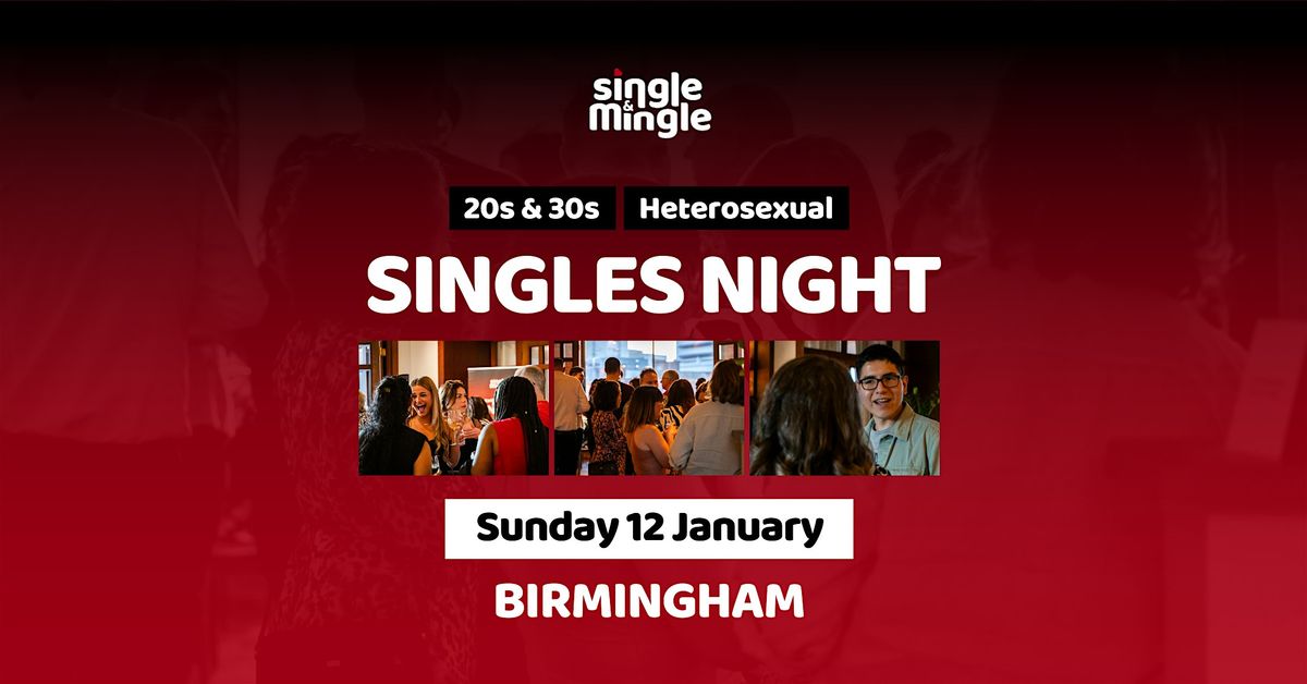 20s & 30s Singles Night Birmingham