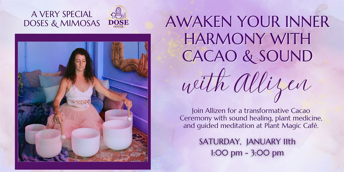 Awaken Your Inner Harmony with Cacao & Sound