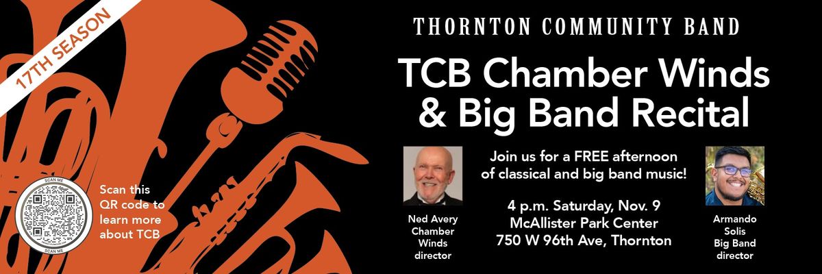 TCB Chamber Winds & Big Band Recital 2024