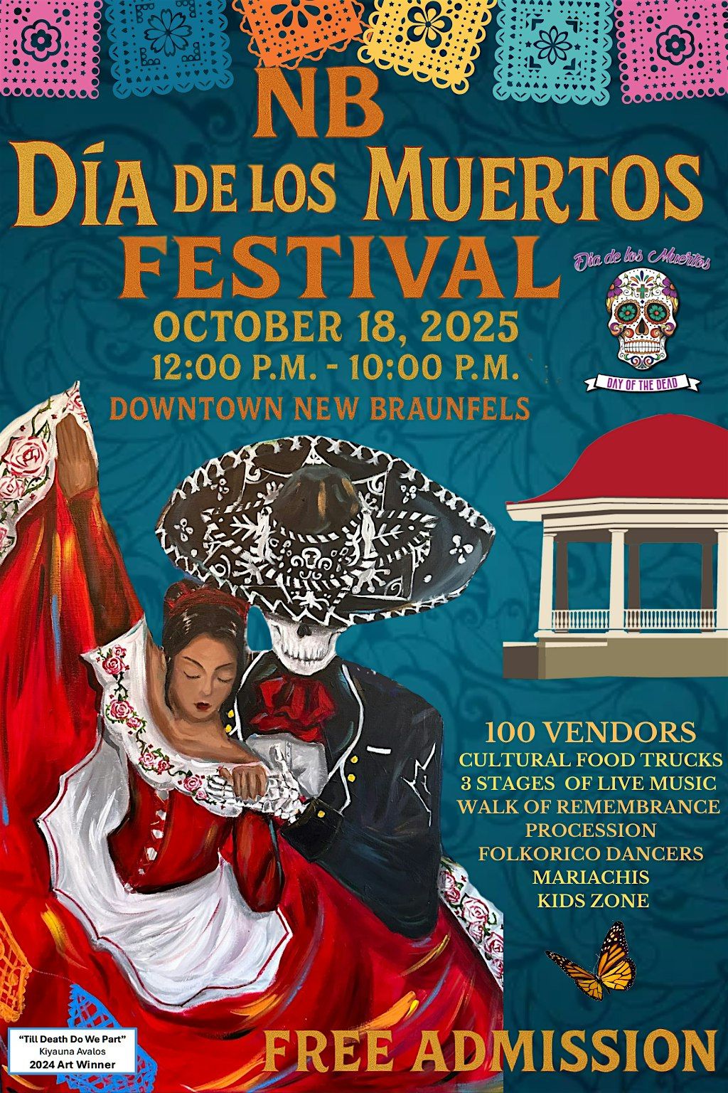 New Braunfels Dia de Los Muertos Festival