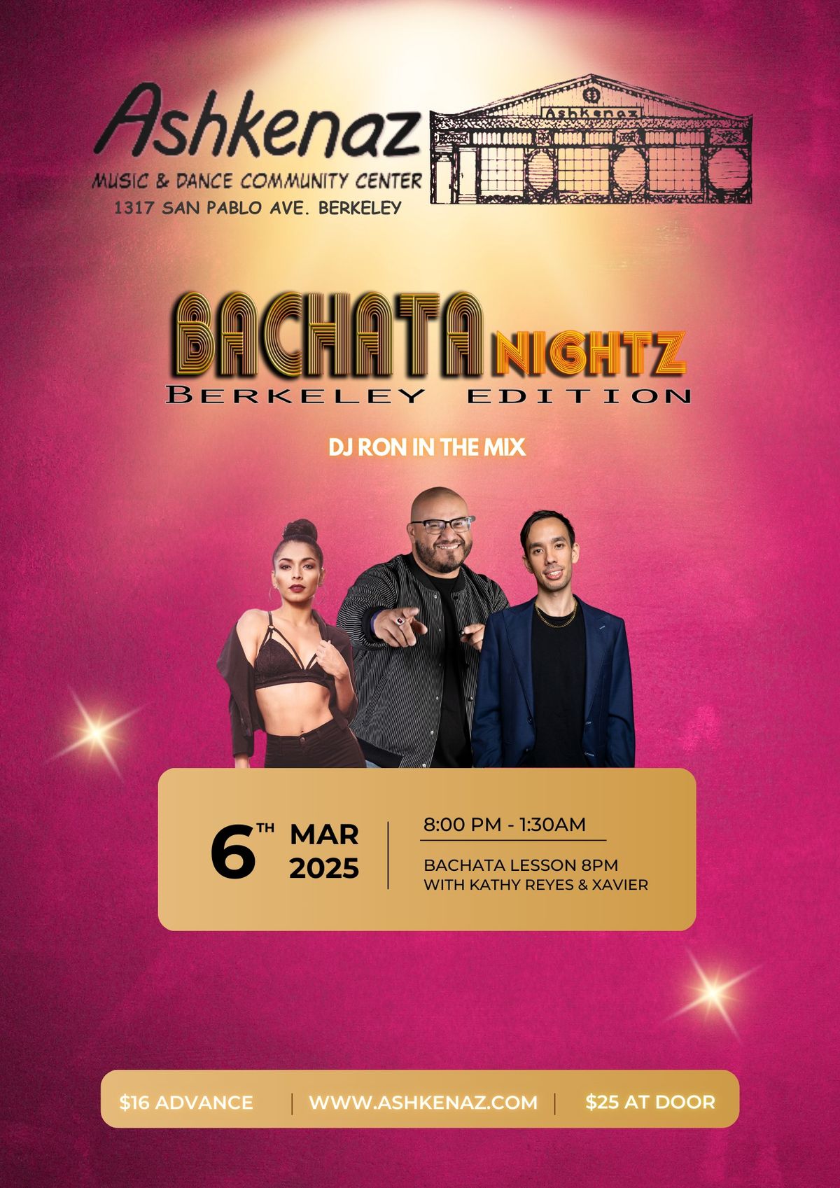 BACHATANightz Berkeley - March Edition