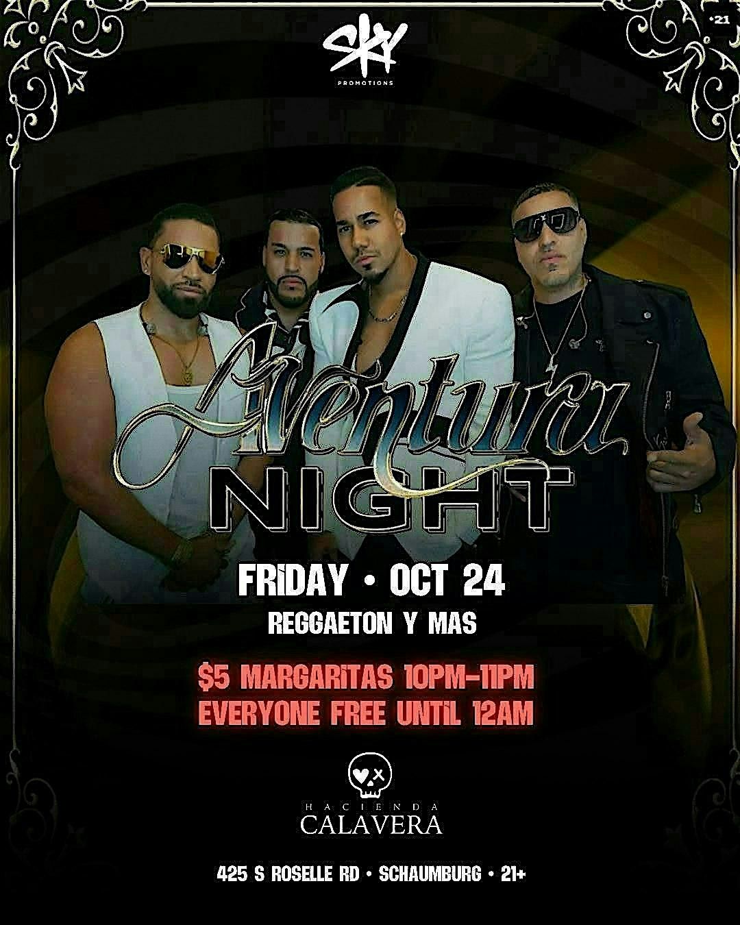 Latin Night in Schaumburg : Aventura  Night Party (11\/7)