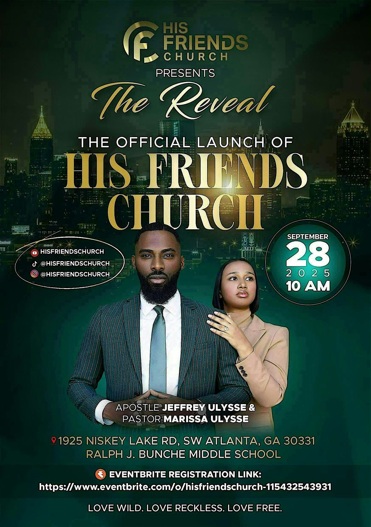 His Friends Church Official Launch