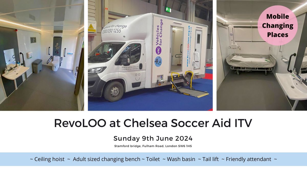 RevoLOO at Chelsea Soccer Aid ITV