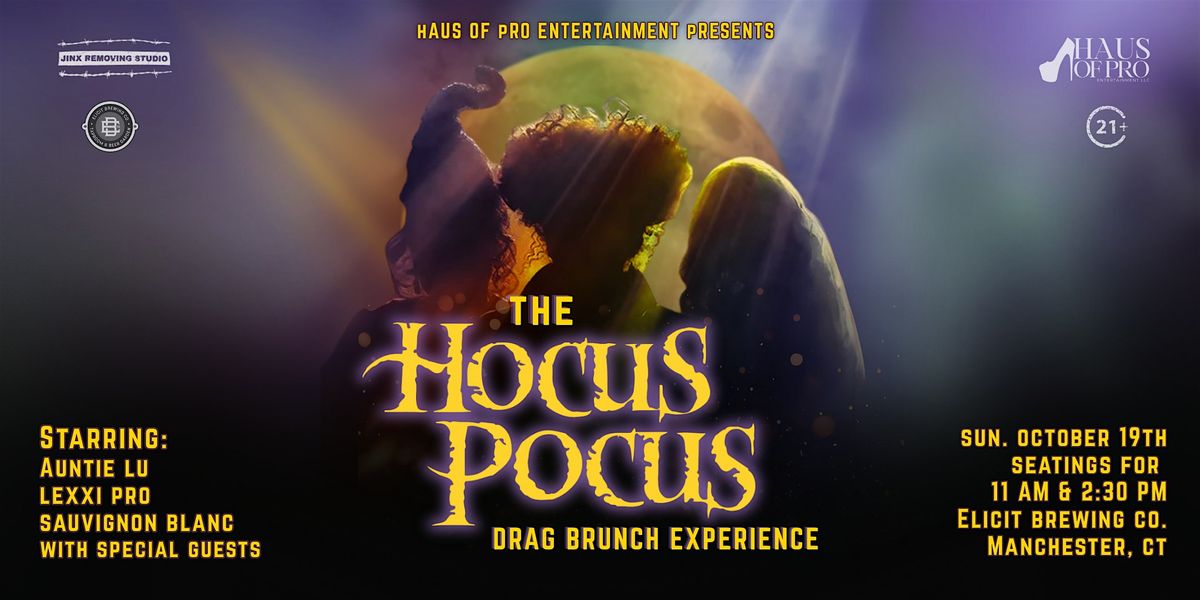 The Hocus Pocus Drag Brunch Experience