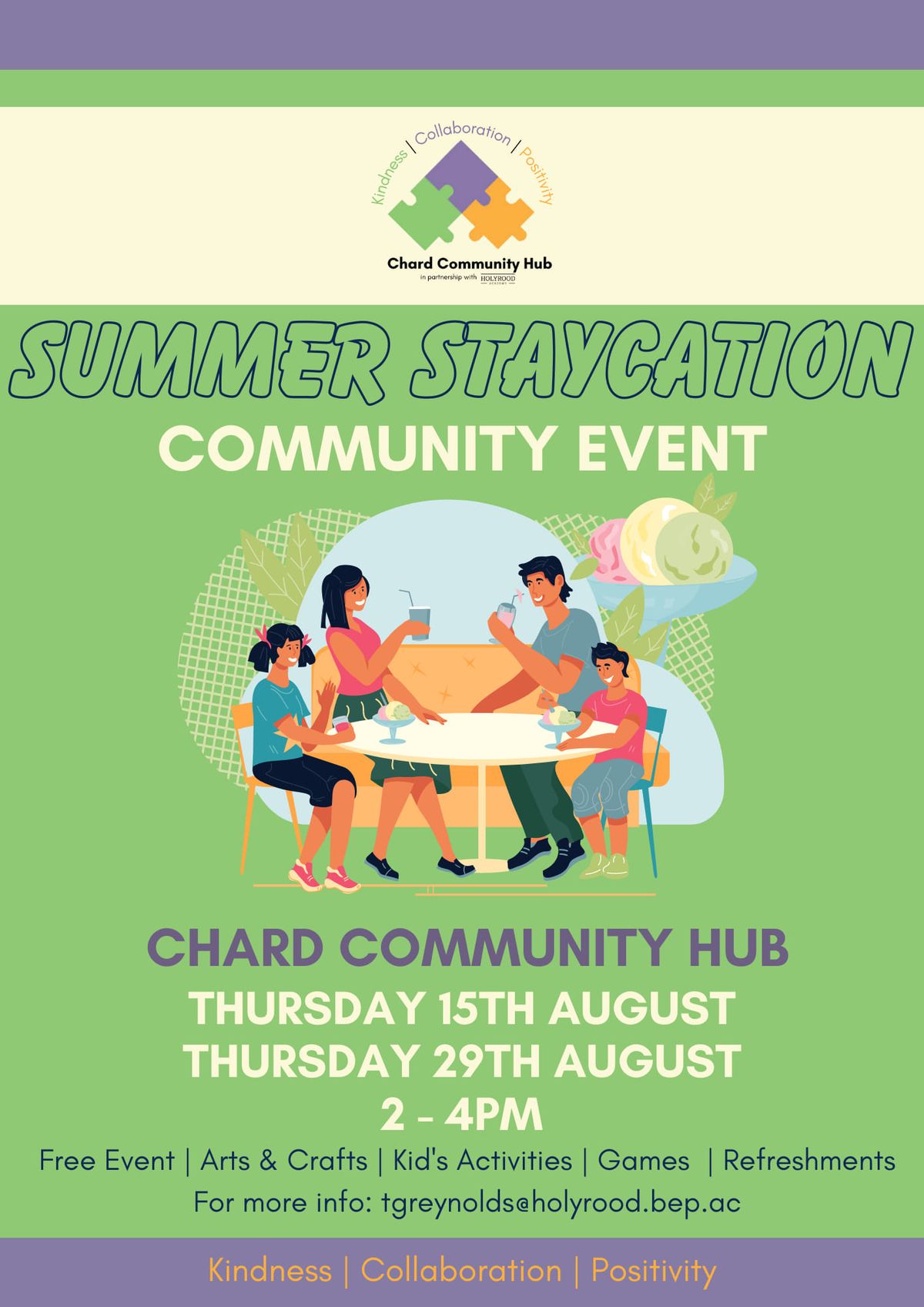 Summer Staycation Community Event