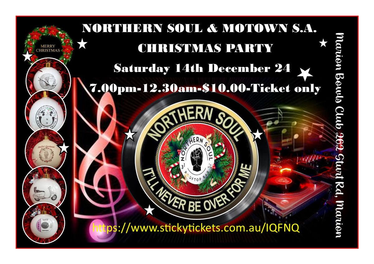 Marion Bowls Club Christmas Party Saturday 14th December 24