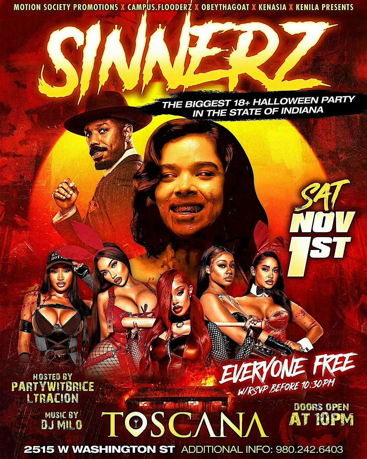 Sinnerz Halloween party