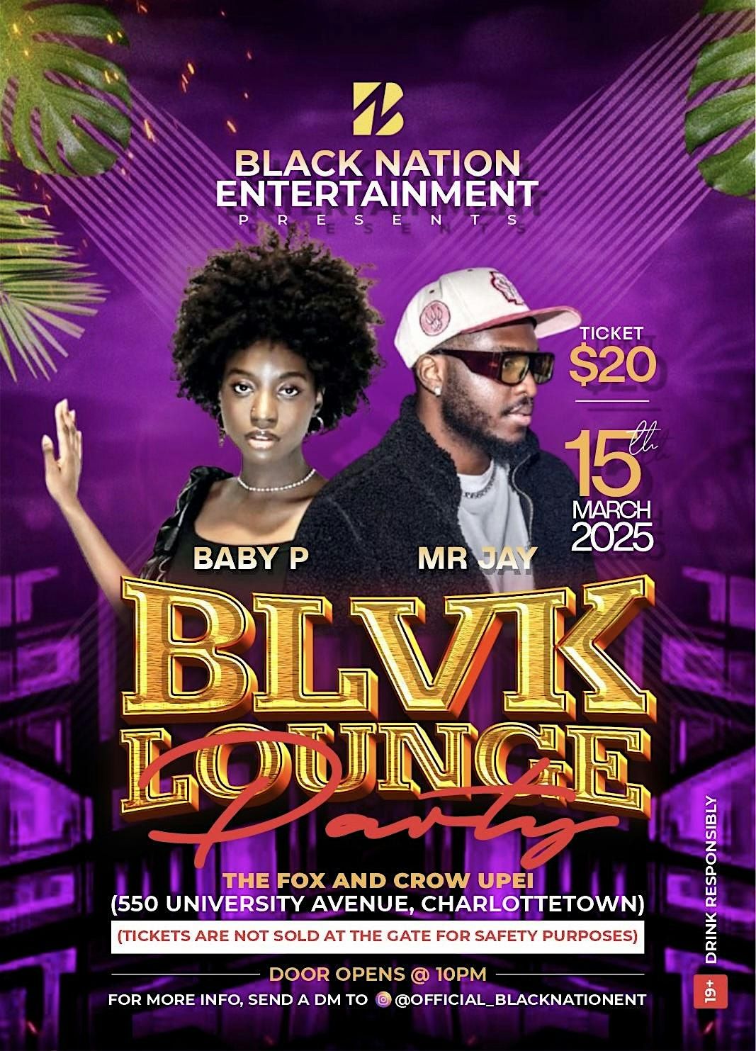 BLVK LOUNGE PARTY