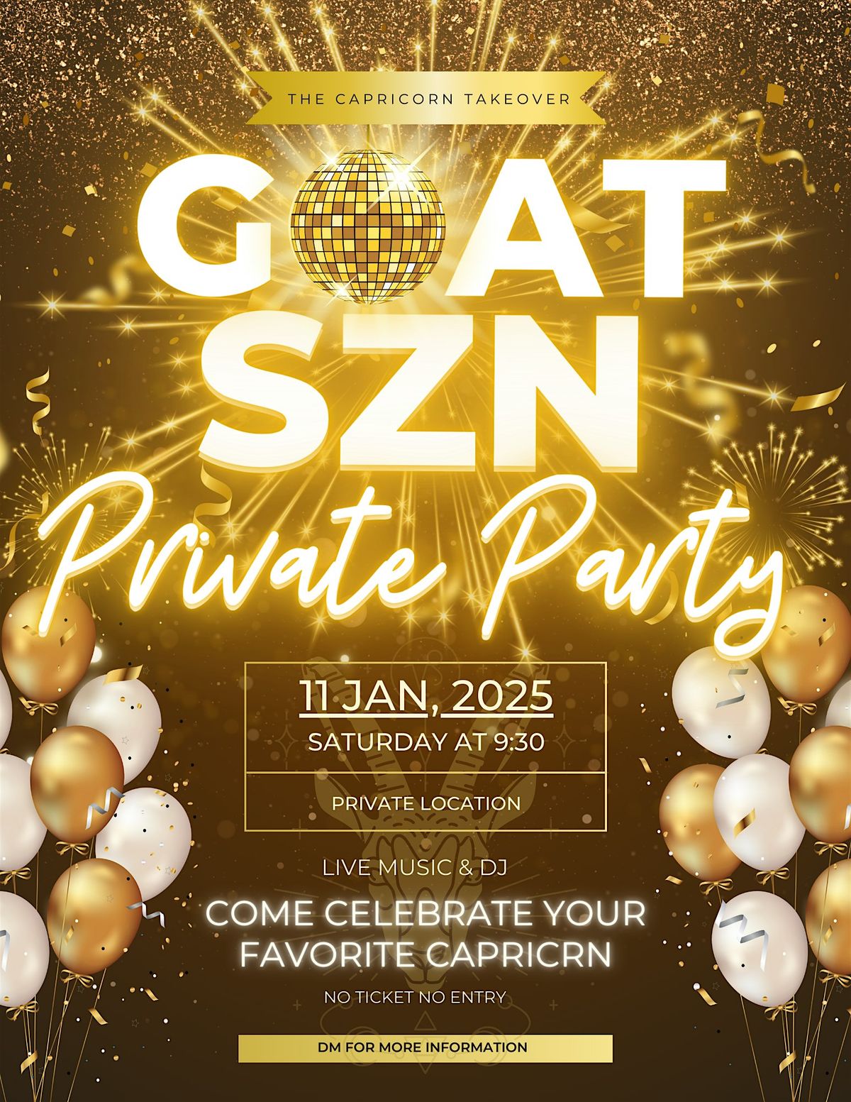 GOAT SZN - PRIVATE PARTY