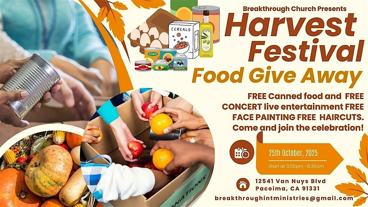 Food Give Away Harvest Festival