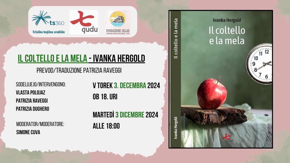 IL COLTELLO E LA MELA - Ivanka Hergold QUDULIBRI