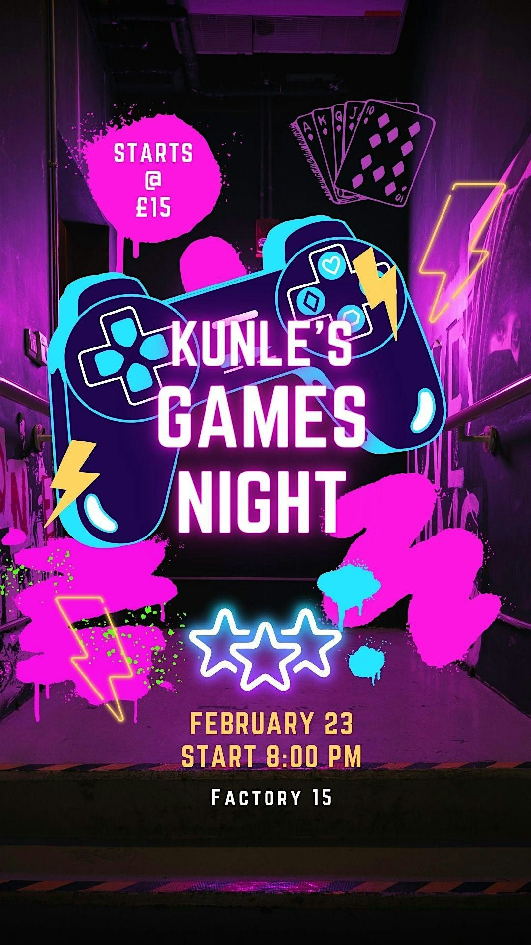 Kunle\u2019s Games Night - Christmas!