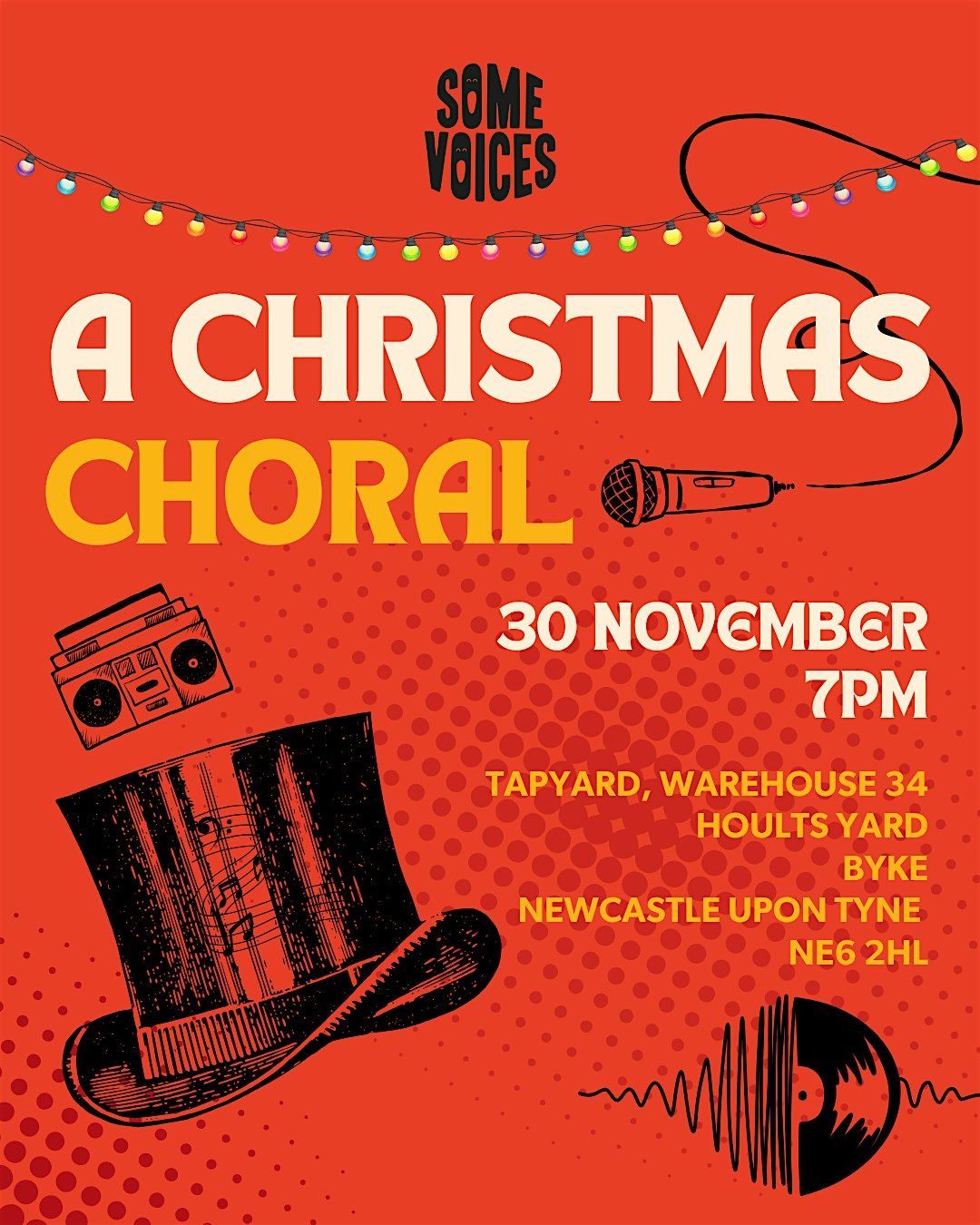 Some Voices presents A Christmas Choral - Newcastle
