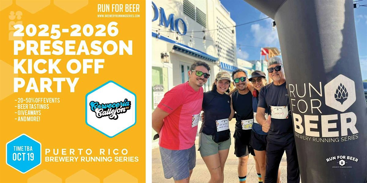 Season 3 Kick Off Party | PR Brewery Running Series