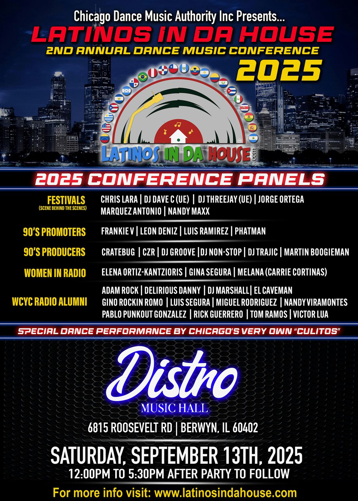 Latinos In Da House - 2nd Annual Dance Music Conference
