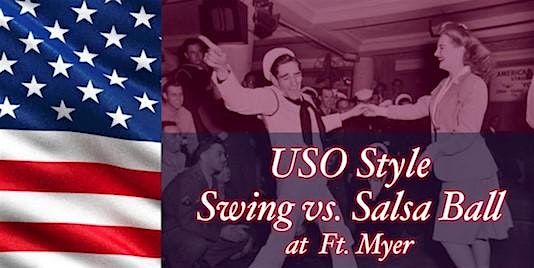 Roaring 20\u2019s USO Style Swing vs Salsa Ball at Fort Myers