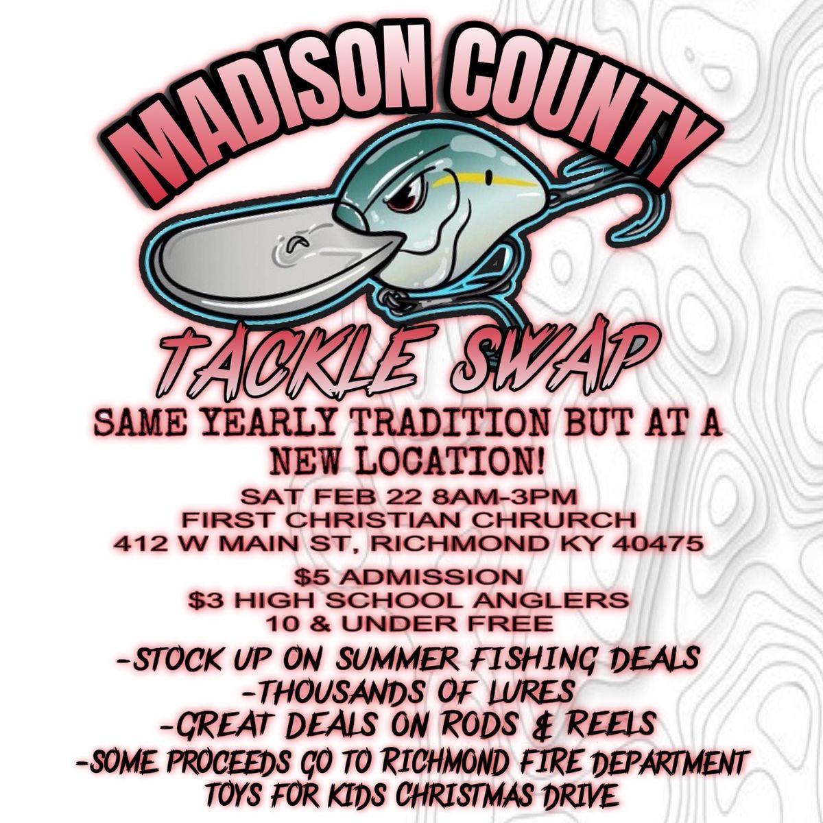 Madison County Fishing Tackle Swap Meet 