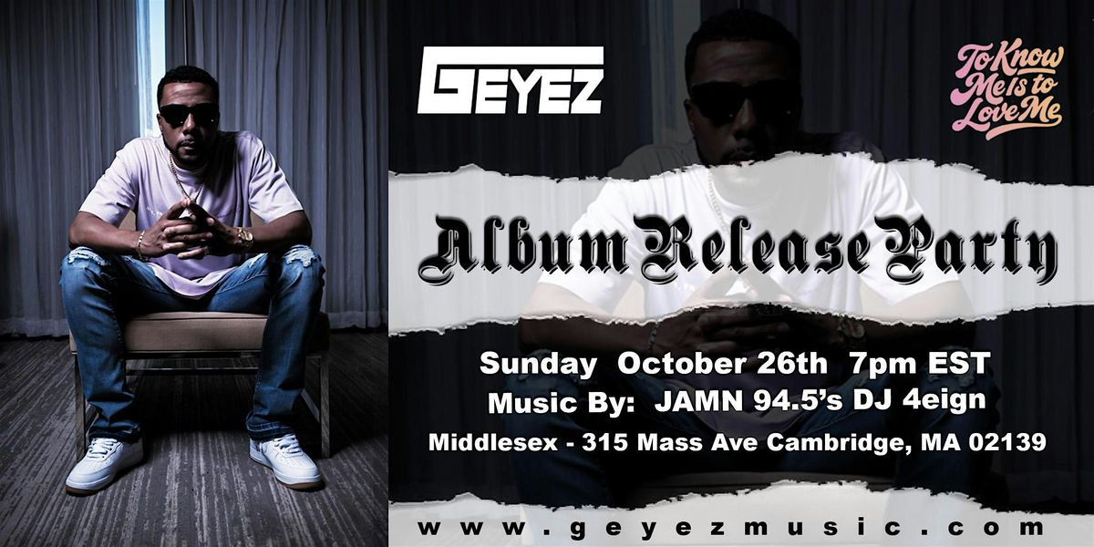 G-Eyez Album Release Party