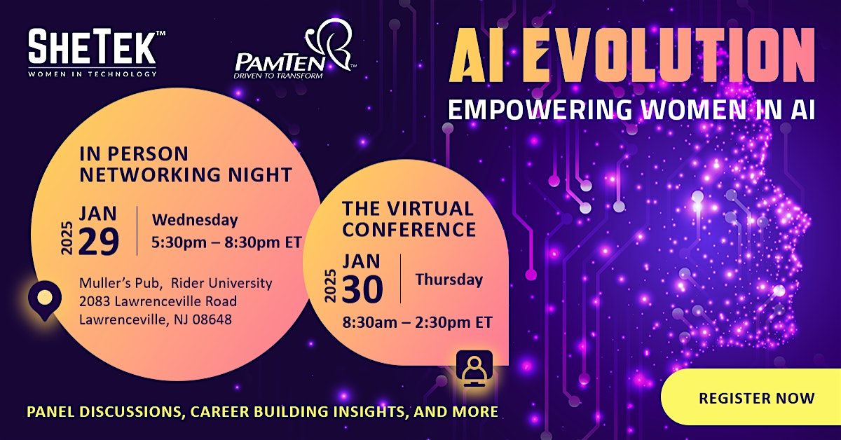 Women's Tech Conference '25: AI Evolution: Empowering Women In AI