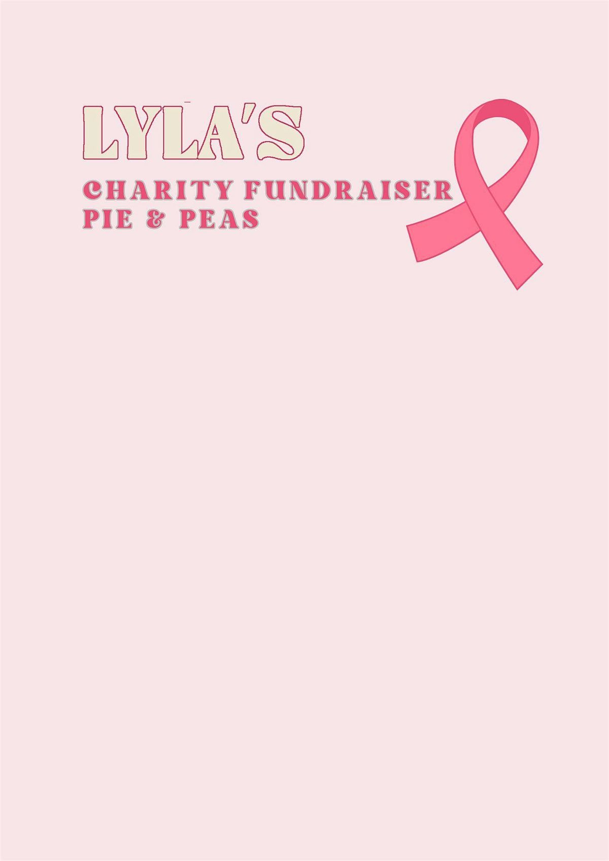 Lyla's NHS Charity Night - Pie & Peas