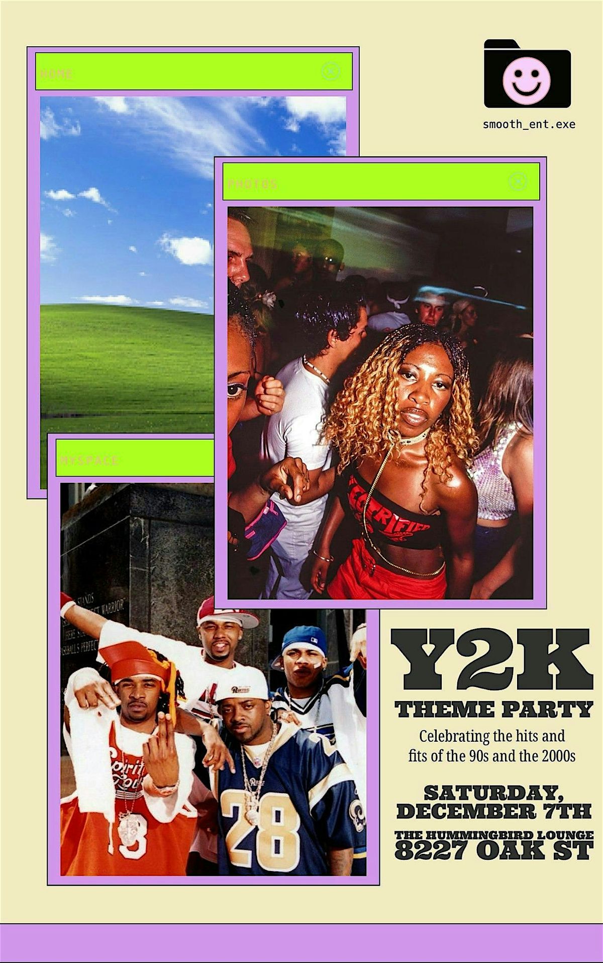 Y2K 90s/00s Theme Party, 8227 Oak St, New Orleans, 7 December 2024