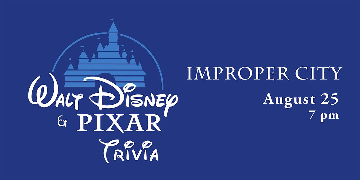 Disney & Pixar Trivia Night