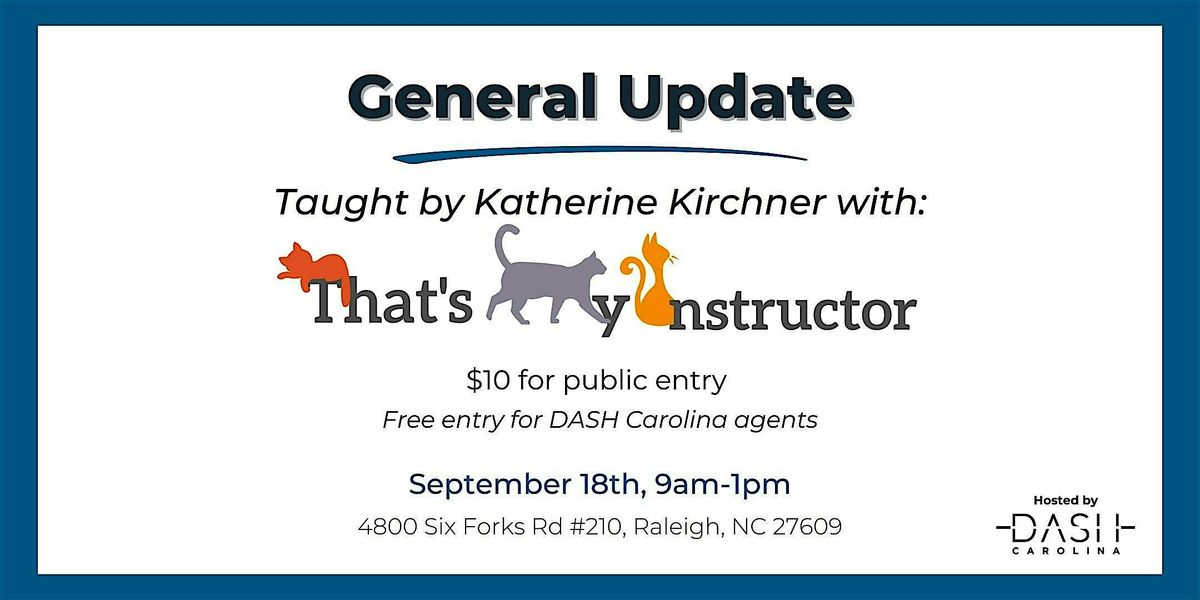 $10 General Update in Raleigh