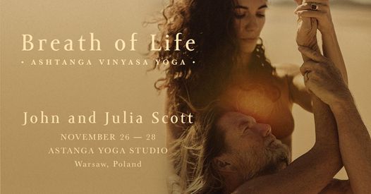 John & Julia Scott - Breathe of Life Workshops 26-28.11