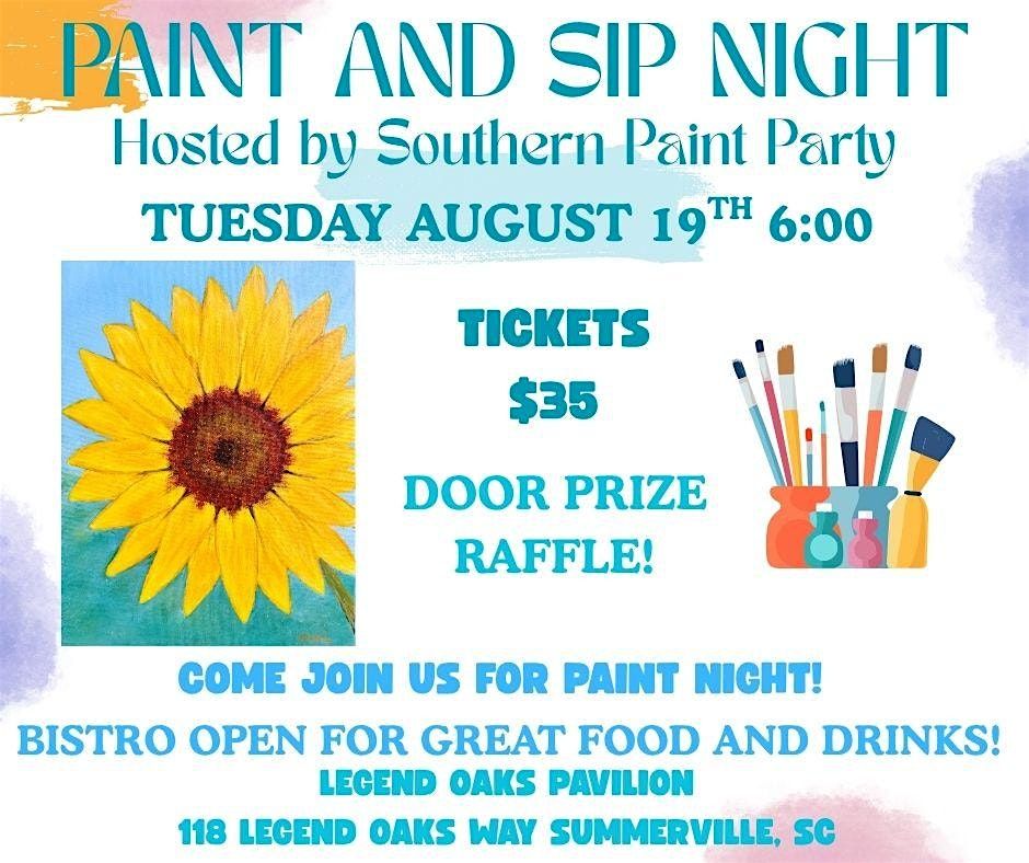 Paint & Sip Night