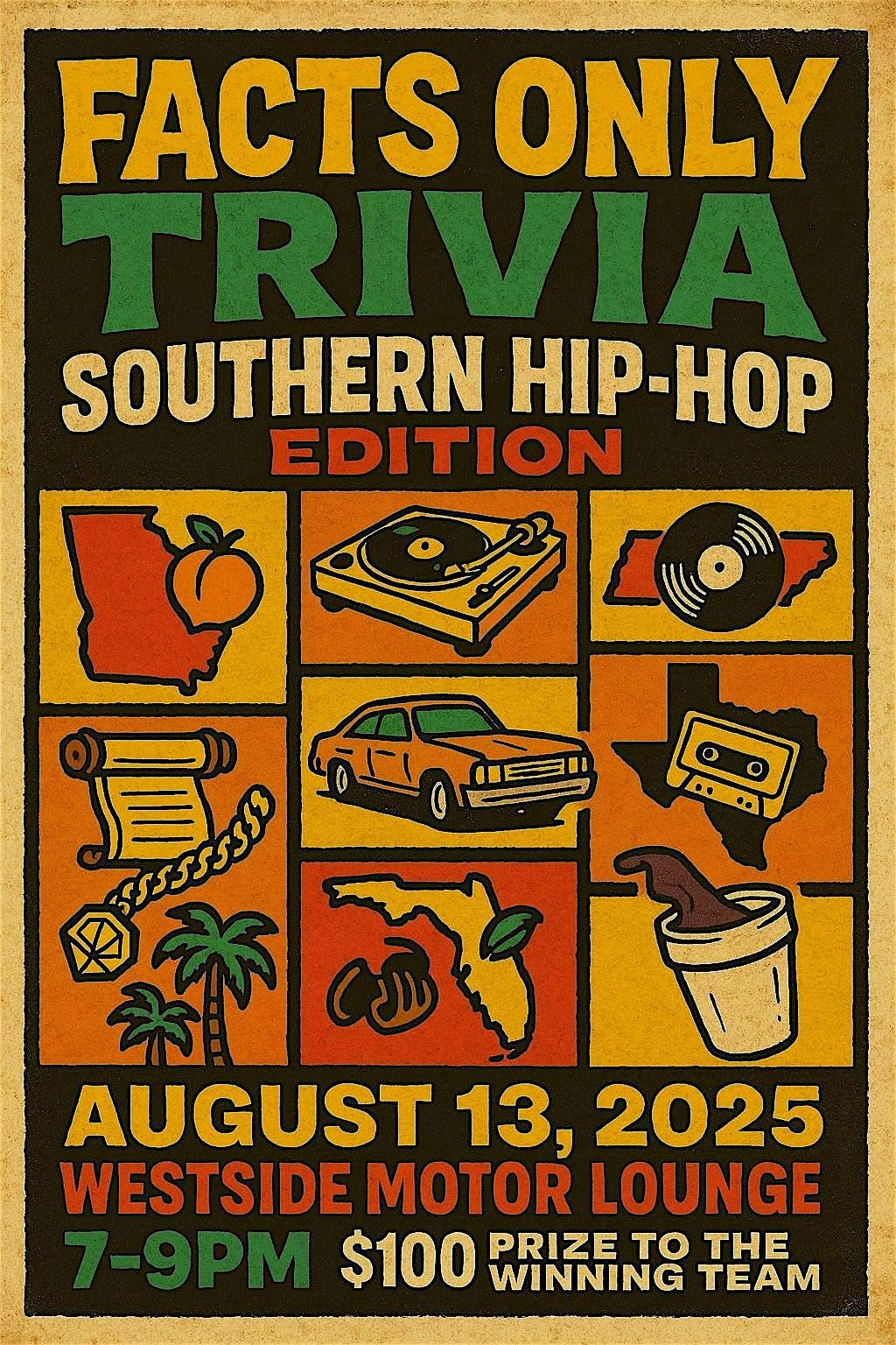 FACTS ONLY TRIVIA: SOUTHERN HIP-HOP
